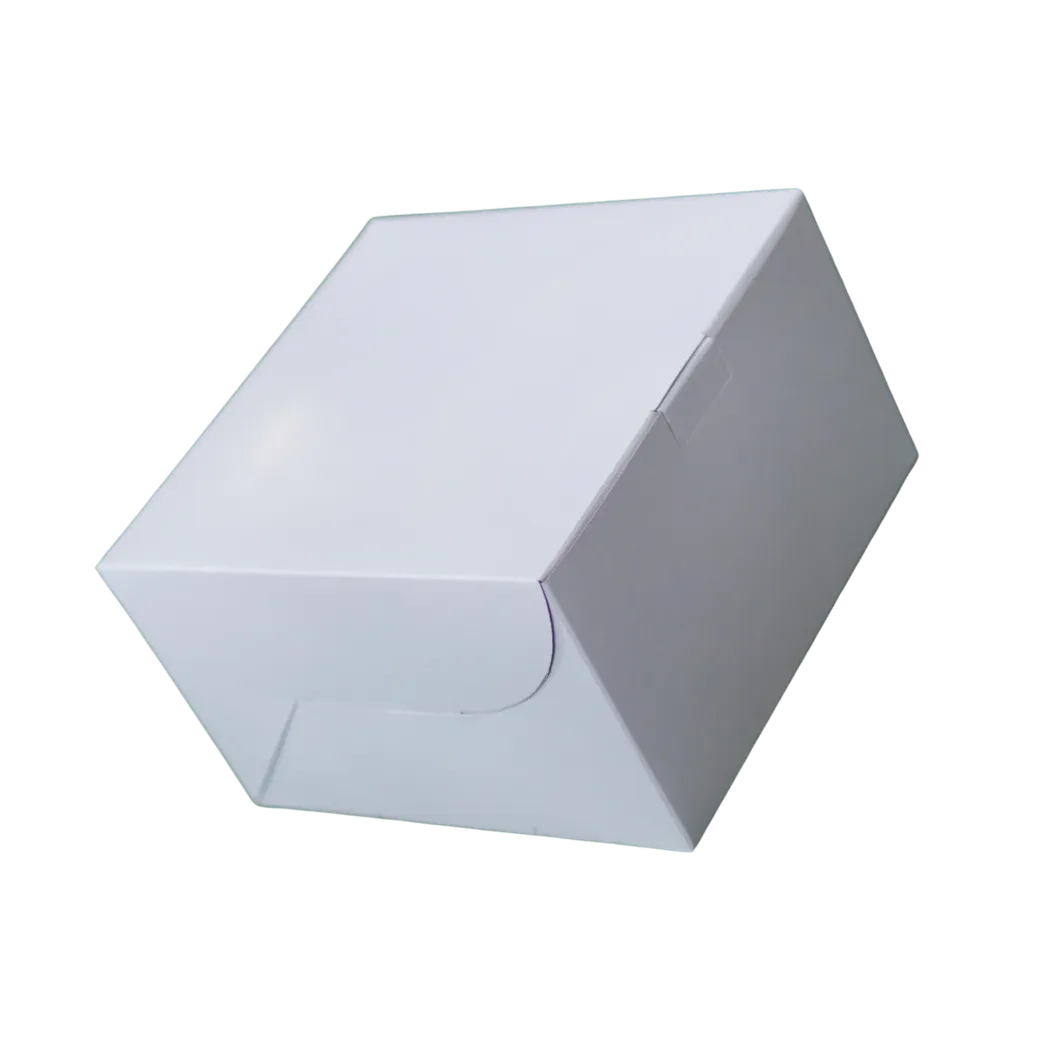 White bakery boxes