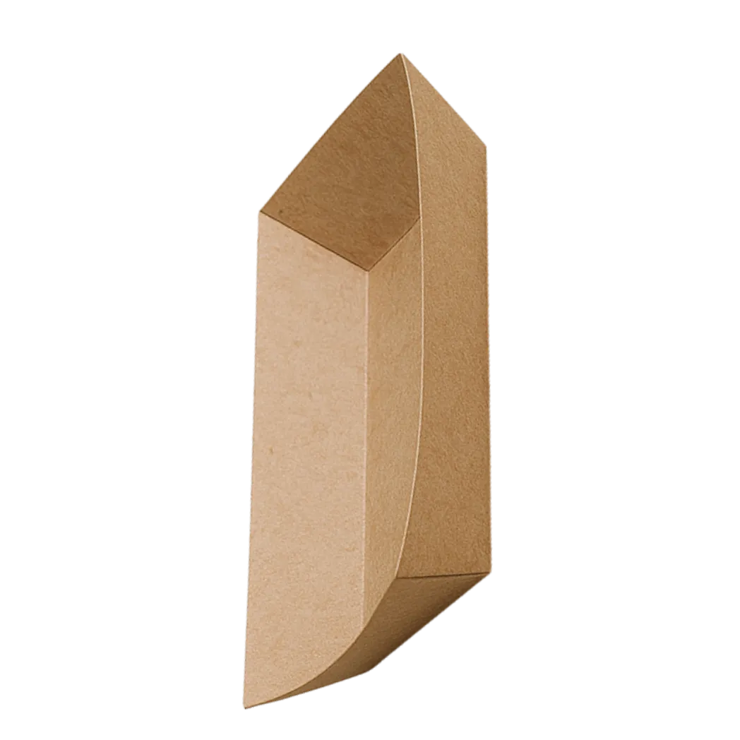 Kraft paper boat trays