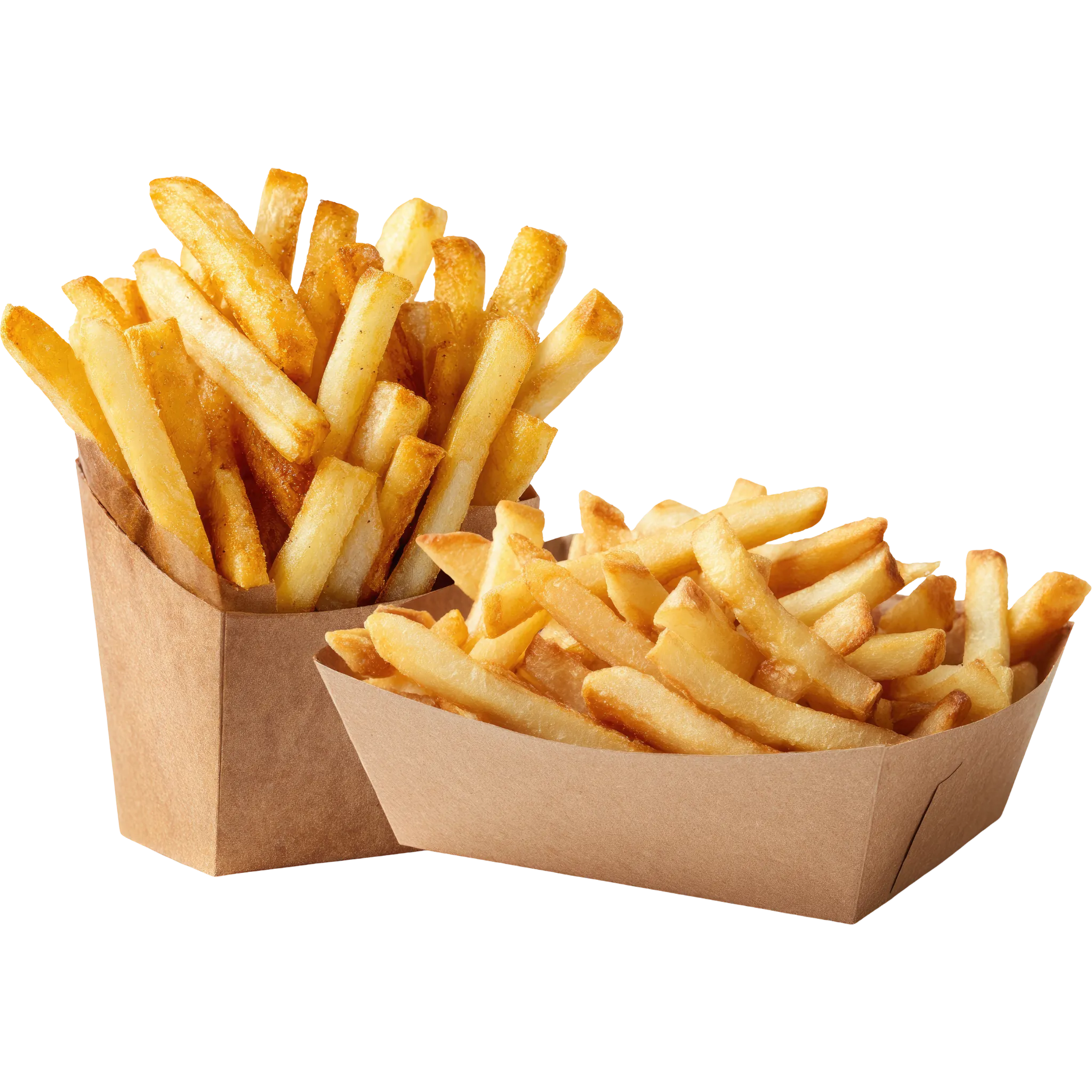Paper boat trays for street food and snacks